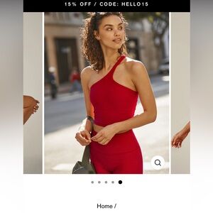 Beyond Yoga Spacedye One Shoulder Crop Tank